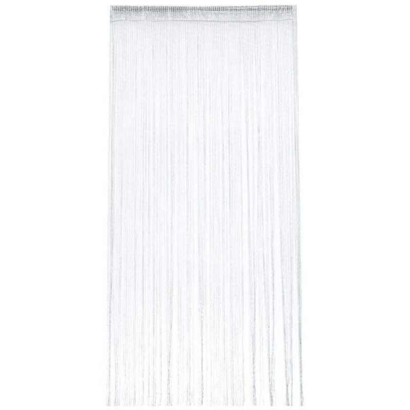Odipie - Blackout Curtain Anti Fly Door Curtain Panel Mosquito Net Glitter Yarn Curtains Wall Decoration Window Door Room Fringe 100 x 200 cm
