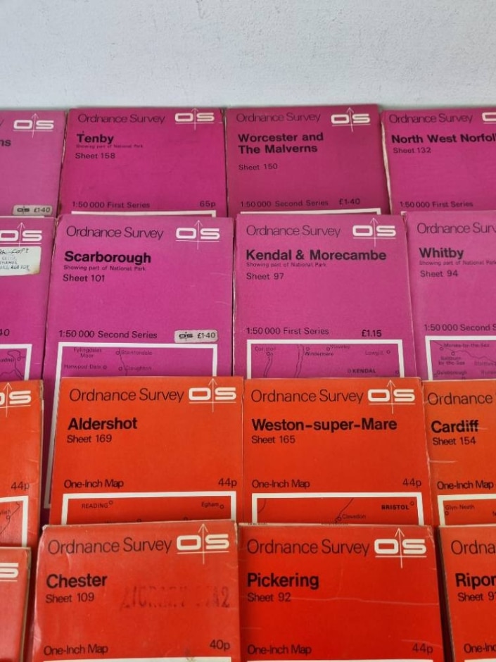 Ordnance Survey Maps Job Lot