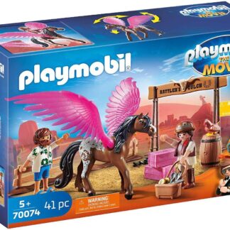 Playmobil The Movie Marla, Del & Flying Horse 70074