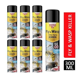 Zero-in Total Fly & Wasp Killer Spray 300ml