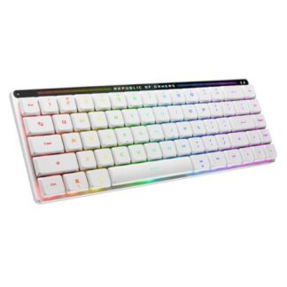 ASUS ROG Falchion RX Low Profile keyboard Mouse included Gaming USB + RF Wireless + Bluetooth White