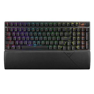 ASUS ROG Strix Scope II 96 Wireless keyboard Gaming USB + RF Wireless + Bluetooth QWERTY UK English Black