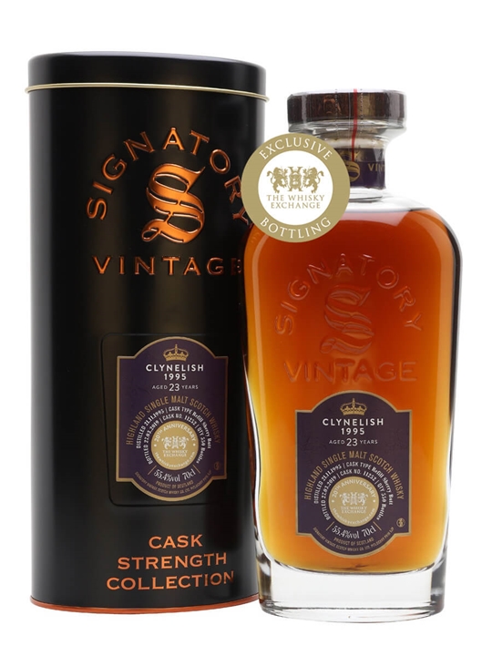 Clynelish 1995 / 23 Year Old / Sherry Cask / Signatory for The Whisky Exchange Highland Whisky