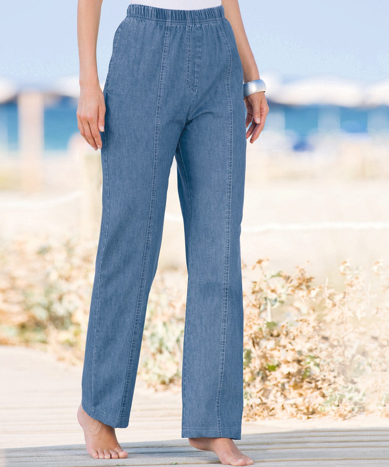 Damart Cotton Twill Trousers