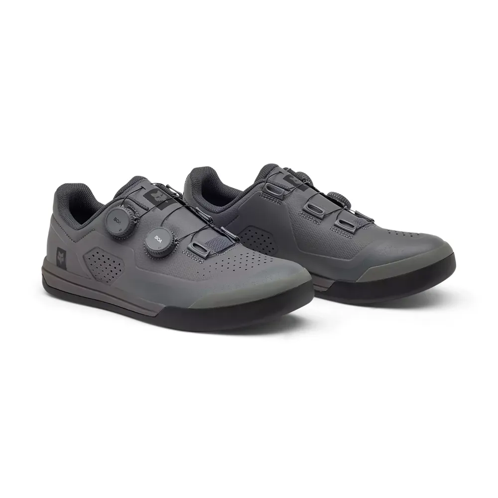 Fox Union Boa MTB Flat Shoes Grey