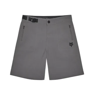 Fox Youth Ranger Shorts With Liner Pewter