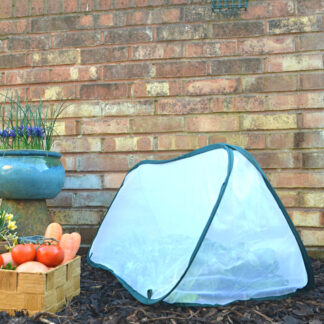 Gardenskill - Pop-Up Insect Net Cloche & Total Pest Protection Cover - 1.25m long x 0.5m wide x 0.5m high (pack of 3)