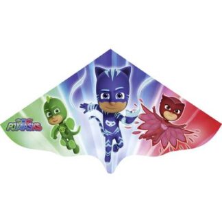 Guenther Flugspiele Single line Kite PJ Masks Wingspan (details) 1150 mm Wind speed range 4 - 6 bft