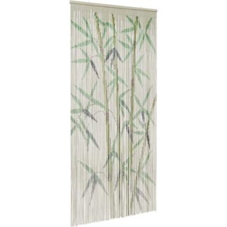 Insect Door Curtain Bamboo Print 90x220 cm Bamboo Vidaxl