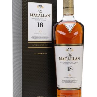 Macallan 18 Year Old / Sherry Oak / 2018 Release Speyside Whisky