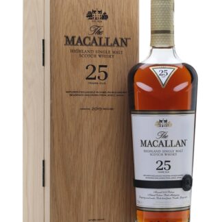 Macallan 25 Year Old / Sherry Oak / 2019 Release Speyside Whisky