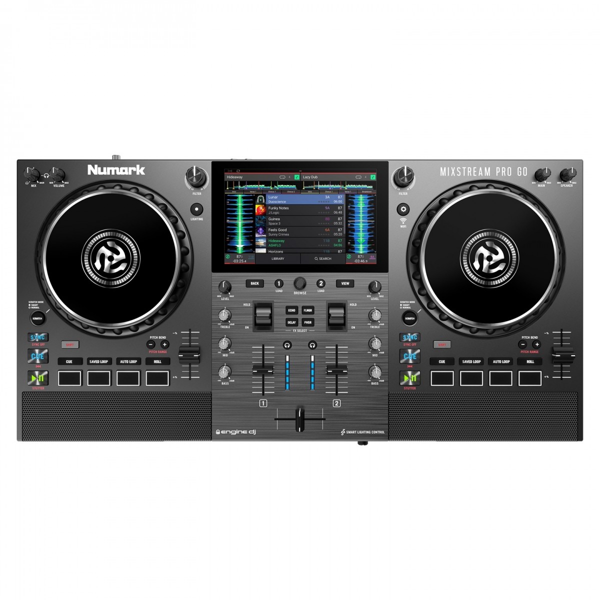 Numark Mixstream Pro Go Standalone Portable DJ Controller - Nearly New