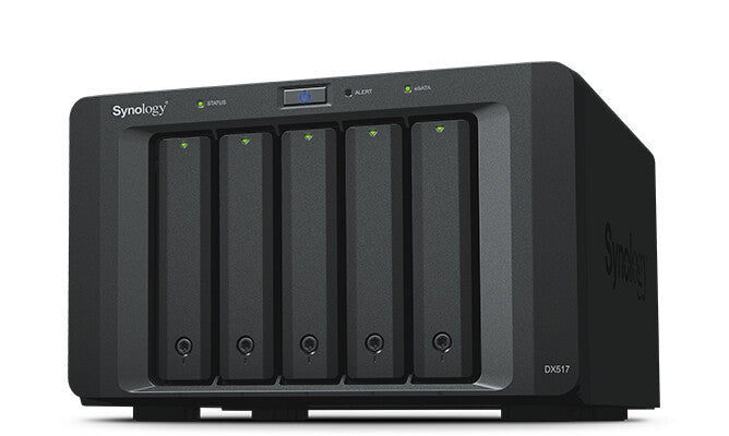 Synology DX517 disk array 30 TB