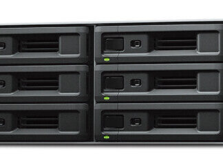 Synology RX1217sas disk array 96 TB Rack (2U) Black