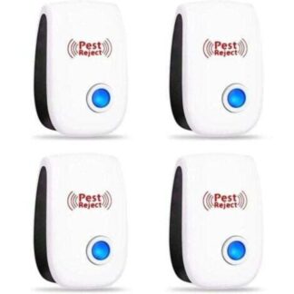 Ultrasonic Rodent and Insect Repellent, Mosquito Repellent, Electric Fly Repellent, Indoor Mouse Repellent Device, Mosquito, Cockroach, Ant, Spider