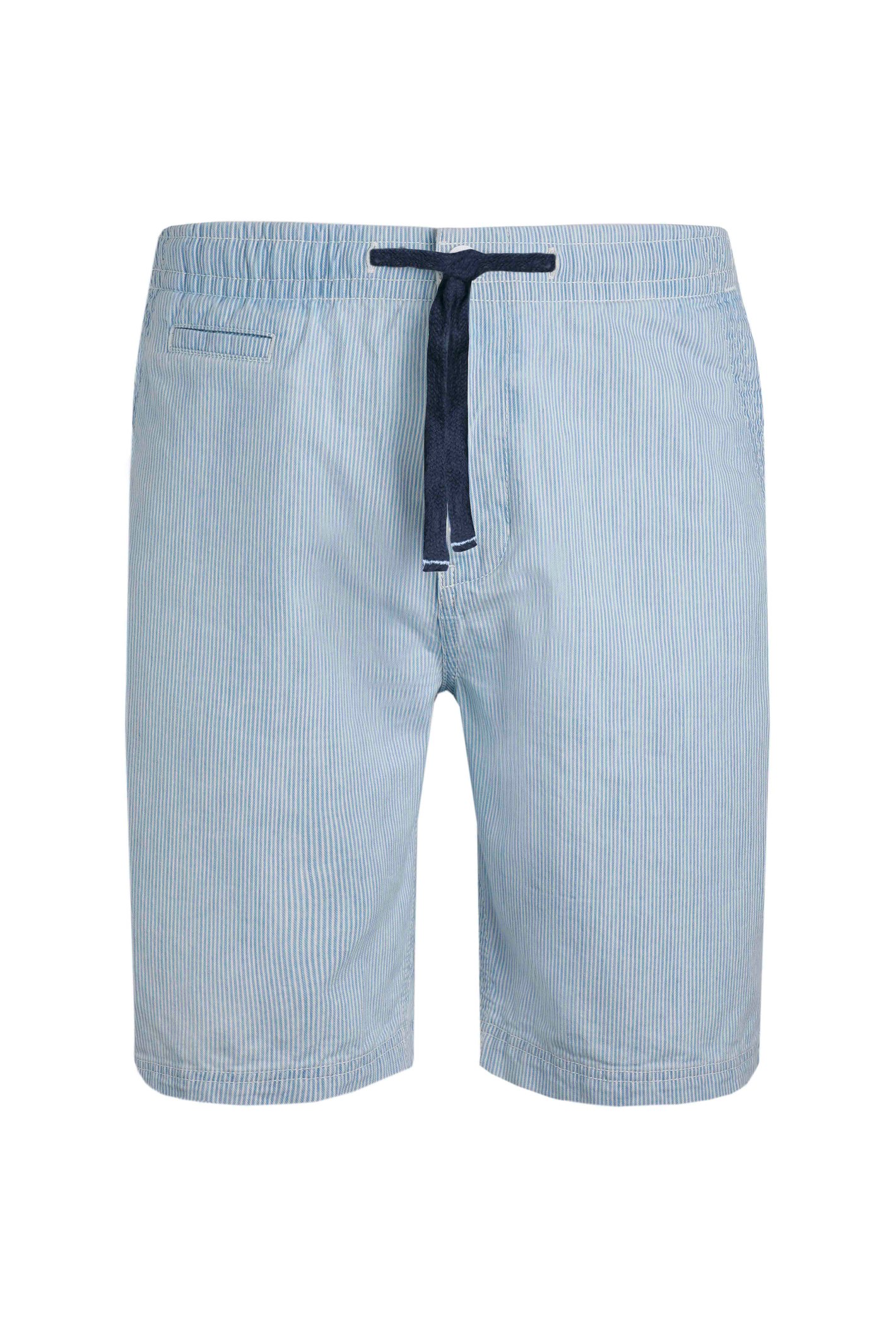 Weird Fish Dewey Stripe Shorts Ecru Size 30